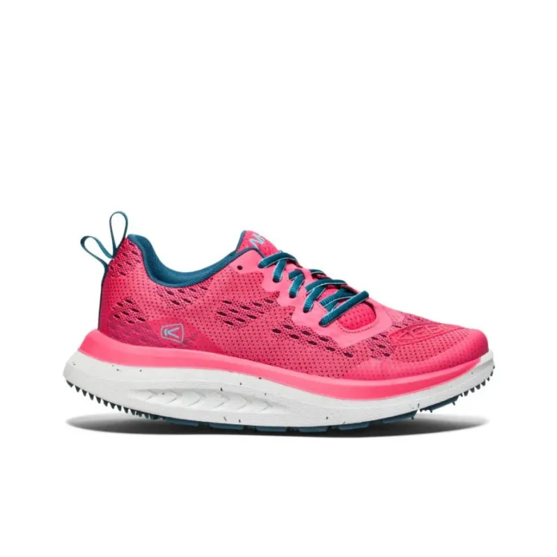 KEEN WK400 Anti Slip Wear Resistant Low Top Casual Shoes Women's Pink-1