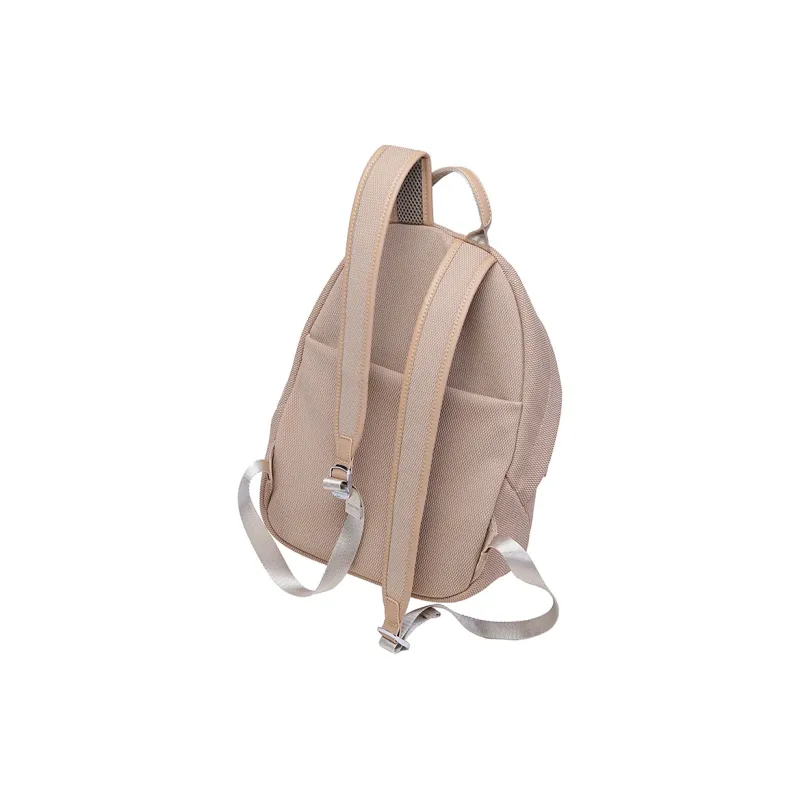 GELANDAI Fabric Backpack Unisex Black/Ecru/Apricot-19