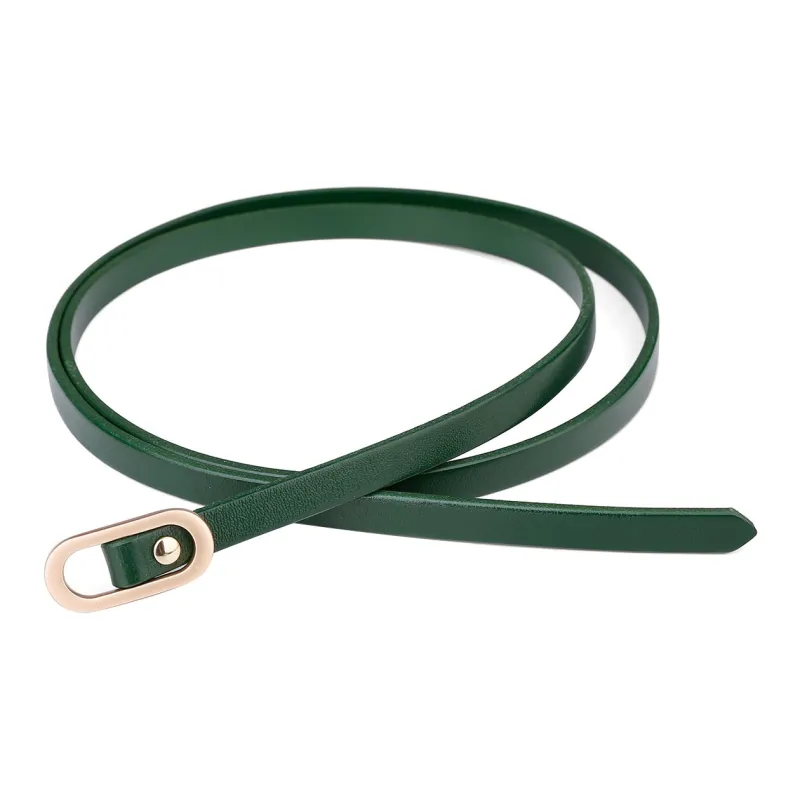CATELLES Top Grain Cow Leather Leather Belts Women's 1cm-22