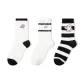 3 Pack (Embroidery Puppy+White Double Stripes+Striped Dog)