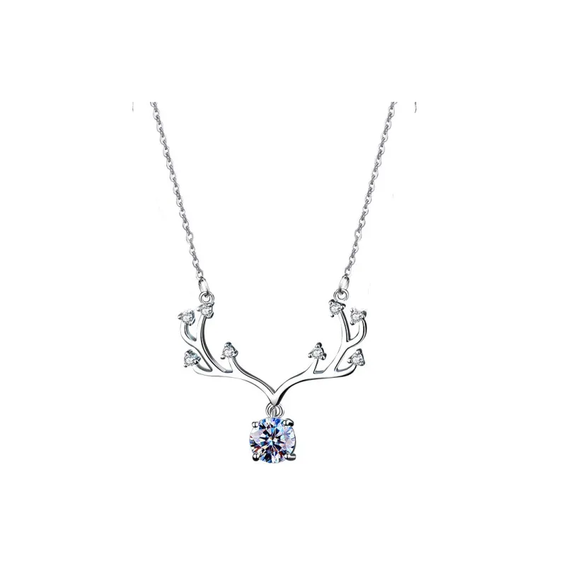 JESCAKOO S925 Silver Necklaces Women's-0