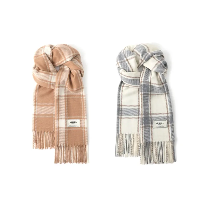 FREE RABBITⅡ Versatile Soft Windproof Warm Scarf Shawl For Fall And Winter Unisex-18