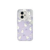 Silver-Flower Bunny Purple