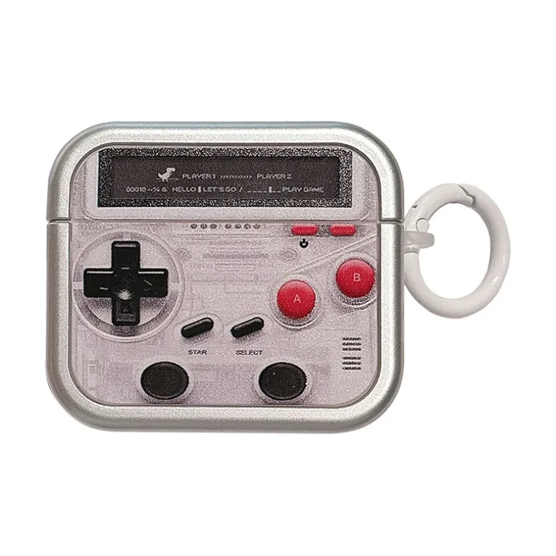 Kona Chun Compatibility With AirPods 3/2/1/Pro 2 TPU Fun Creative Vintage Game Console Fully Enclosed Headphone Cases-1