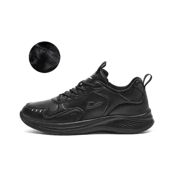 Warrior Wear resistant And Lightweight Low Top Casual Running Shoes Men's All Black