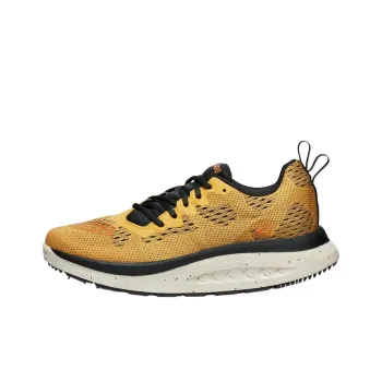 KEEN WK400 Anti Slip Wear Resistant Low Top Casual Shoes Men's Yellow