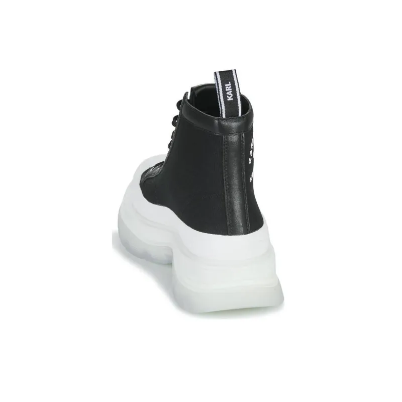 KARL LAGERFELD High Top Casual Shoes Women's Black-4