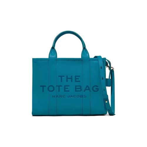 MARC JACOBS Traveler Genuine Leather Tote Bag Shopping Bag Shoulder Bag Crossbody Bag Handbags Women's Blue
