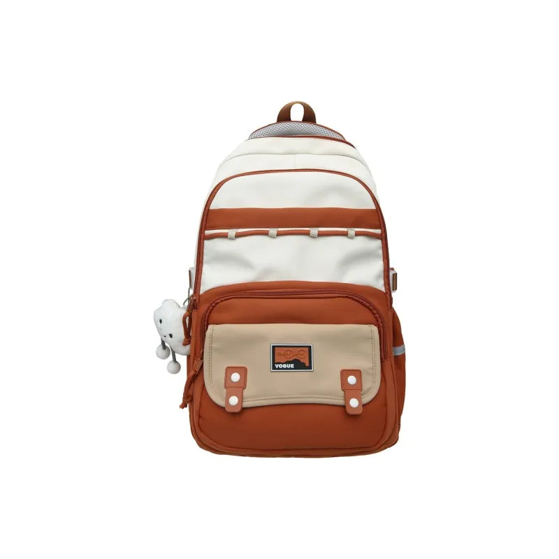 Gorora Nylon Backpack Regular Women's Green/Burgundy/Ginger Yellow/Khaki Violet/Black-6