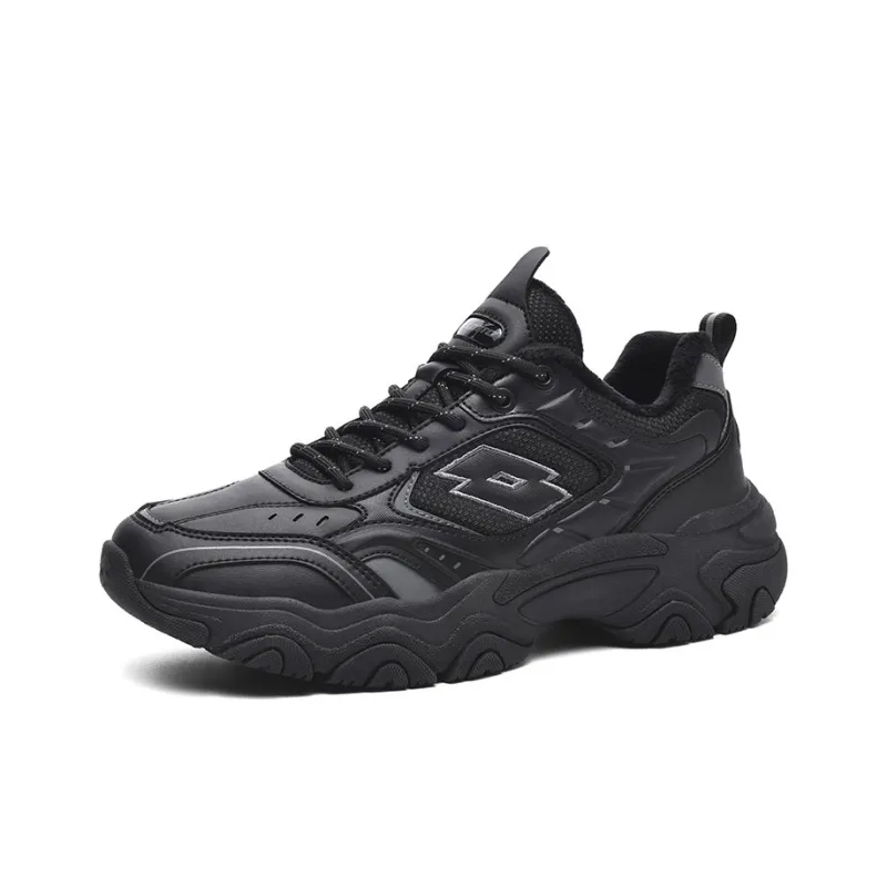 LOTTO Anti-Slip And Wear-Resistant Height Increasing Low-Top Chunky Sneakers Women's-0