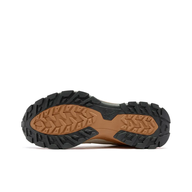 QIAODAN Running Shoes Men Low Top Nut/Mocha Yellow-4