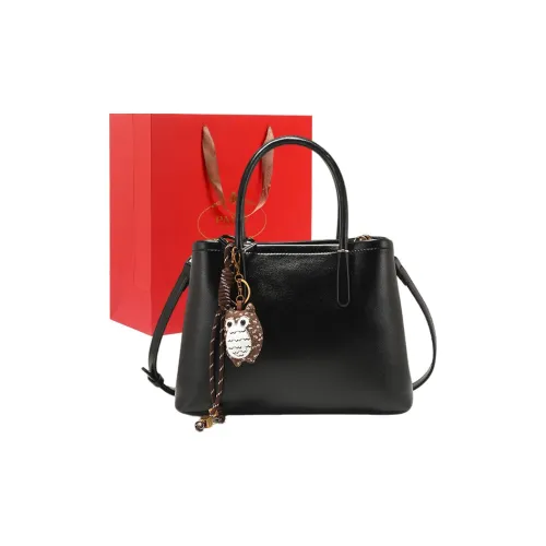 PAYOT Microfiber Synthetic Leather Handbag One Shoulder Crossbody Regular Women's Black