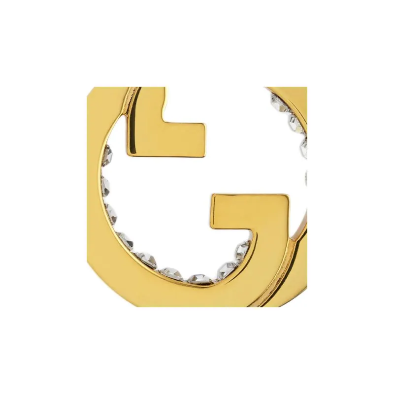 GUCCI Metal Earrings Unisex Gold-2