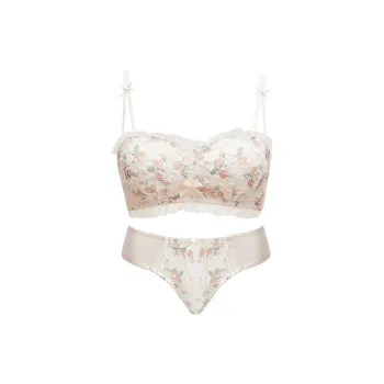 Inside The Orange Underwear Set Women's Pink Floral