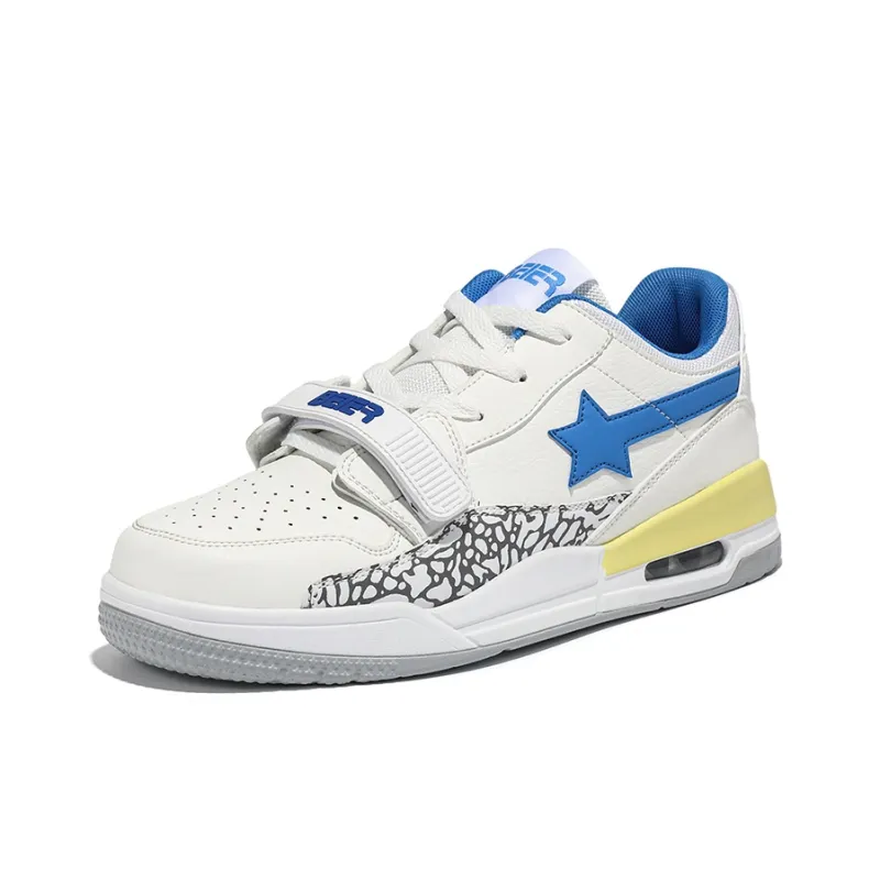 BEIER Stars Collection Couple Versatile Height Increasing Slip-Resistant Low-Top Skateboard Shoes Unisex-64
