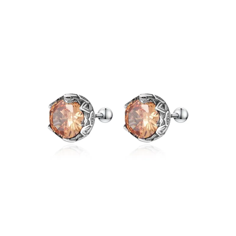 ETAHLOVE Sterling Silver Stud Earrings Unisex Bestie Girlfriend Boyfriend Gift Birthday Box-5
