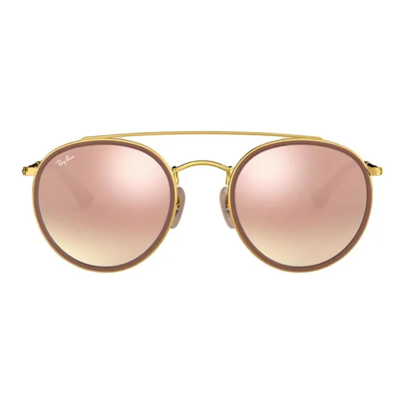 Ray Ban Round Double Bridge Sunglasses-1