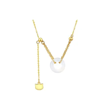 Suddenly Lucky Chalcedony Necklaces Women's