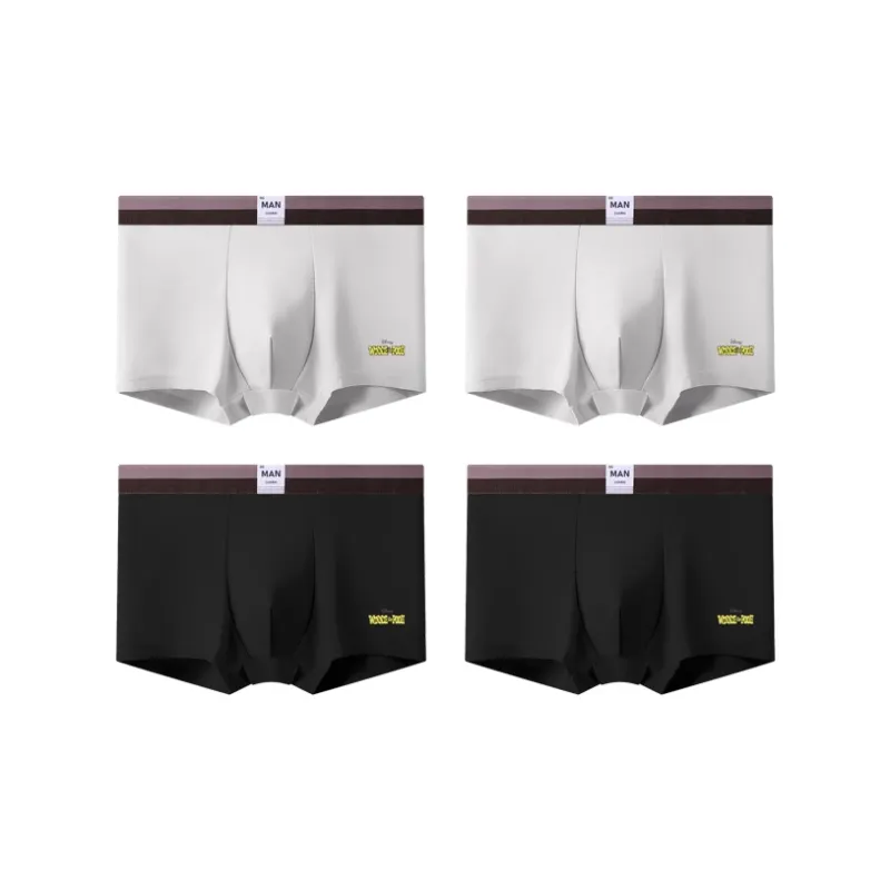 Disney 100% Cotton Underpants With Fleece Lining Men's 4 Pack-14