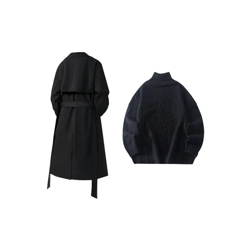 RED DRAGONFLY Trench Coat Unisex-11