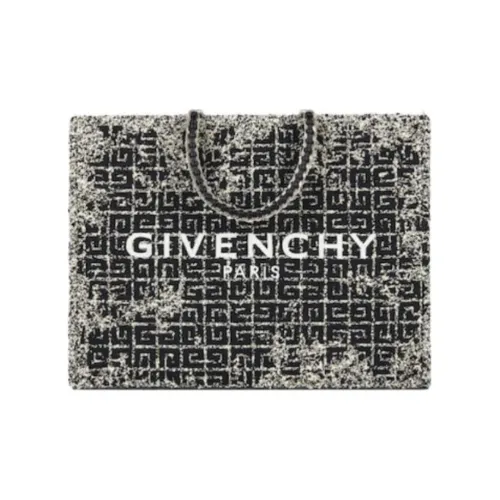 GIVENCHY Cow Leather Tote Bag Shopping Bag Shoulder Bag Crossbody Bag Handbag Women's Black
