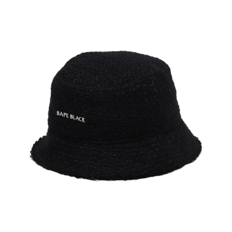 BAPE BLACK X New Era Logo Tweed Hat-2