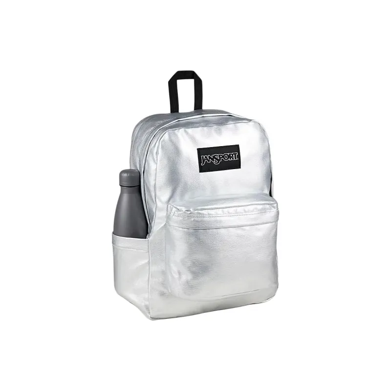 JanSport Polyester Backpack Unisex Silver-2