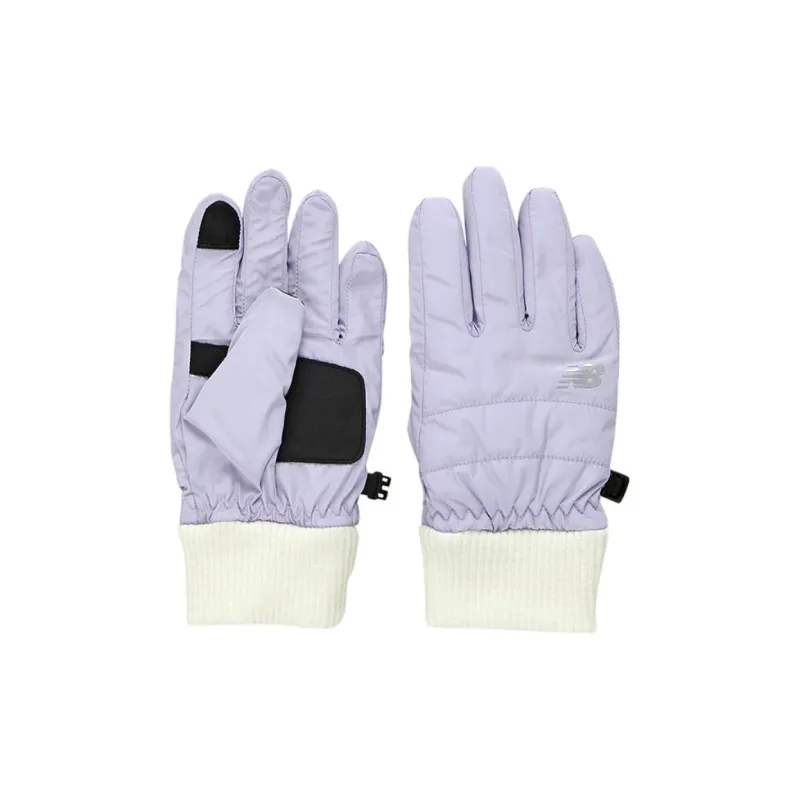 New Balance Acrylic Fiber Gloves Unisex Violet-0