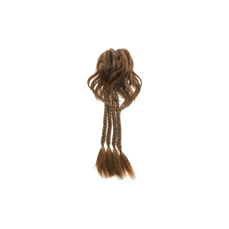 HANYUDIE Acrylic Hair Clips Women's Black-4
