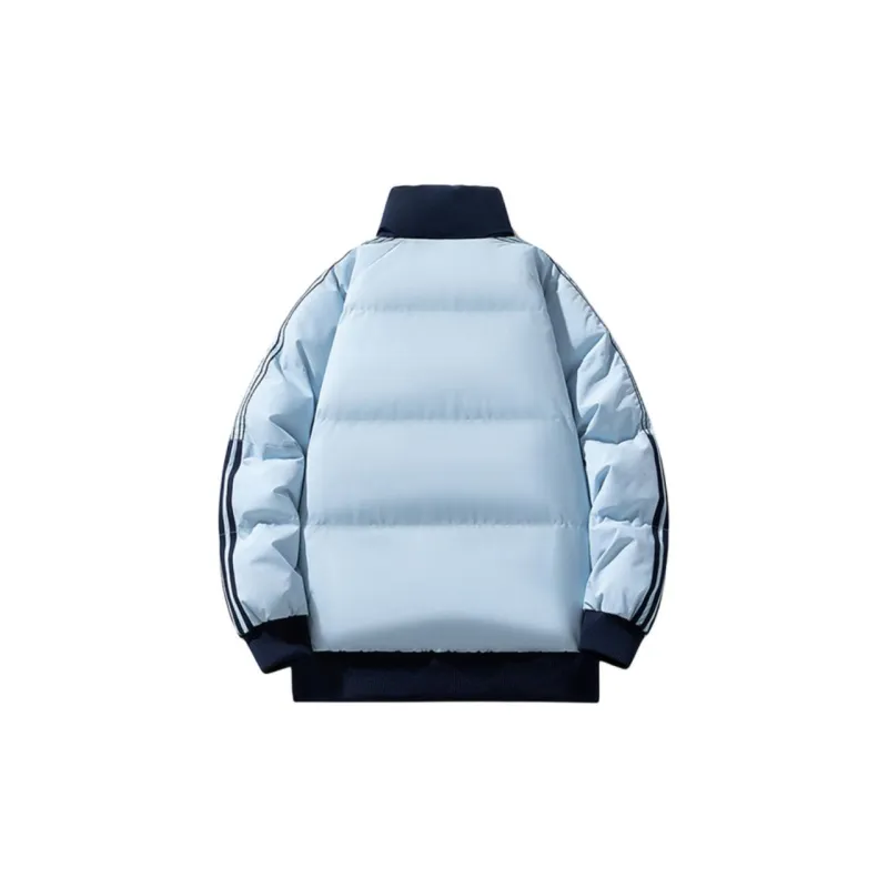 KRISTALIA Puffer Jacket Unisex Light Blue-1