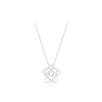 PRETTY DIARY Zircon Necklaces Women's
