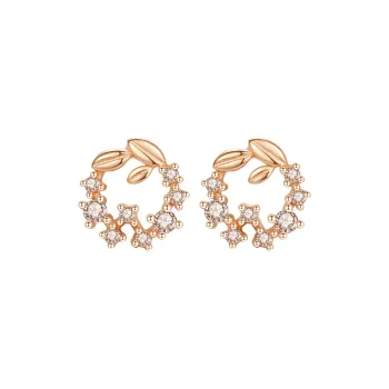 PRP S925 Silver Stud Earrings Women's
