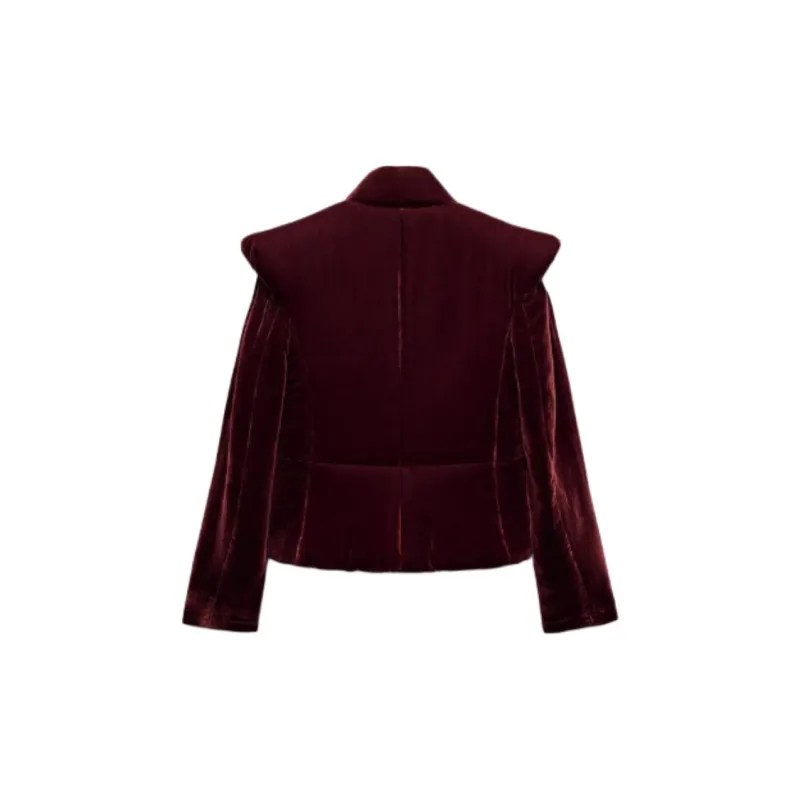 ZARA Halloween Limited Edition Series Jackets Women's Red-1