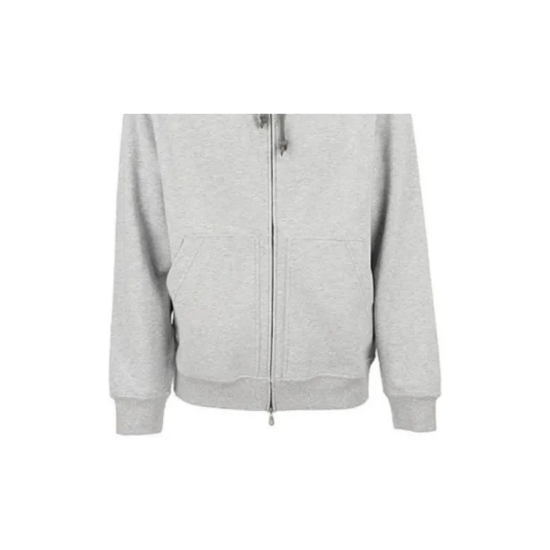 Brunello Cucinelli Zipped Drawstring Hoodie-7