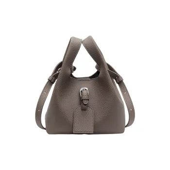 Gerlanx PU Handbag, Shoulder Bag, Crossbody Bag Medium Size Women's Elephant Gray/Brown/Black