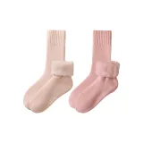 [2 Pack]Pink+Pink (Extended Thick Fleece-Lined)