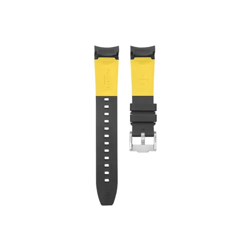 VAGENARI Watch Bands Rubber Strap Compatible With Rolex New Ghost 126660 136660 Folding Clasp Model Unisex