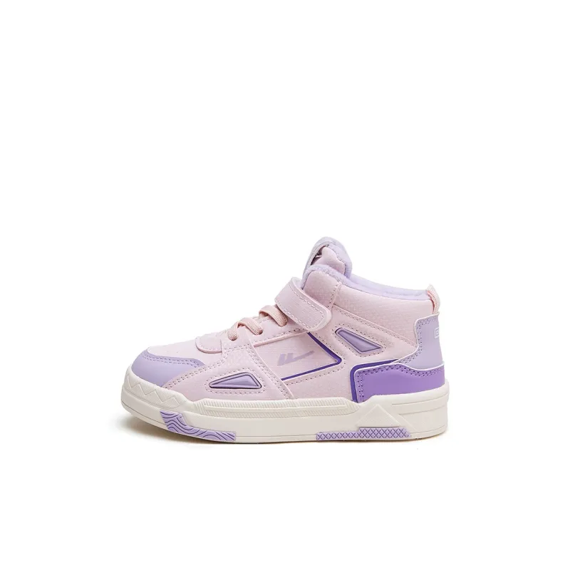 Warrior Slip Resistant, Abrasion Resistant, Thermal High Top Kids' Skateboarding Shoes Pink Purple Kids'-0