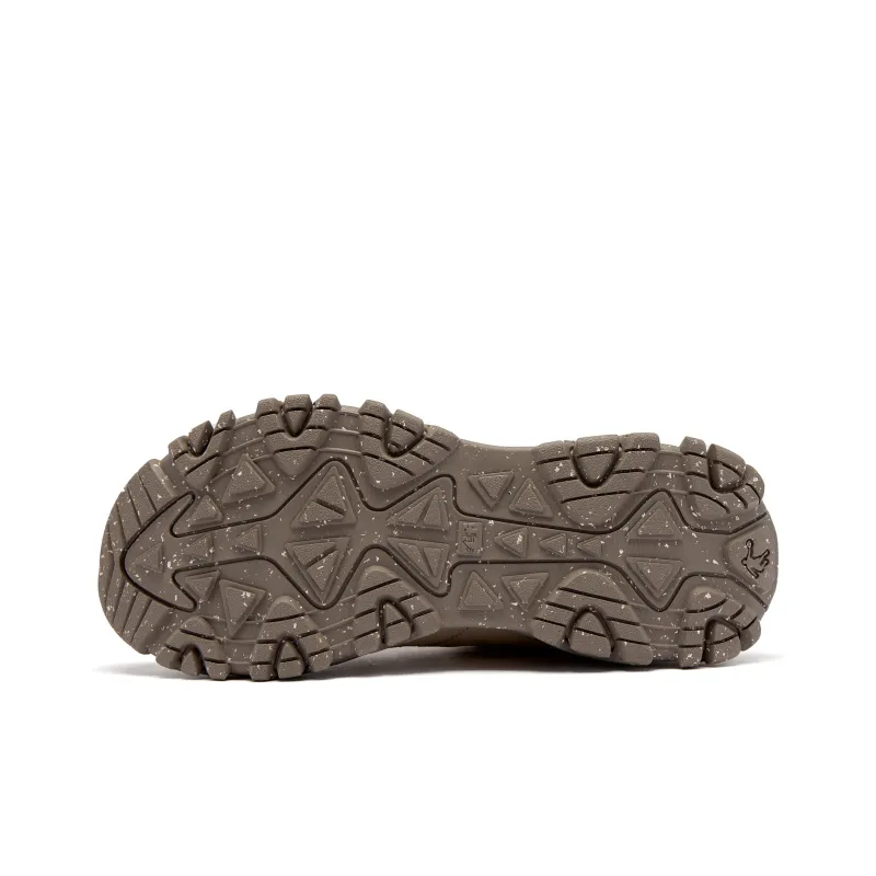 QIAODAN Cushioning Coverage Rebound Wear Resistant Breathable Slip Resistant Low Top Trail Running Shoes Men's Brown-4