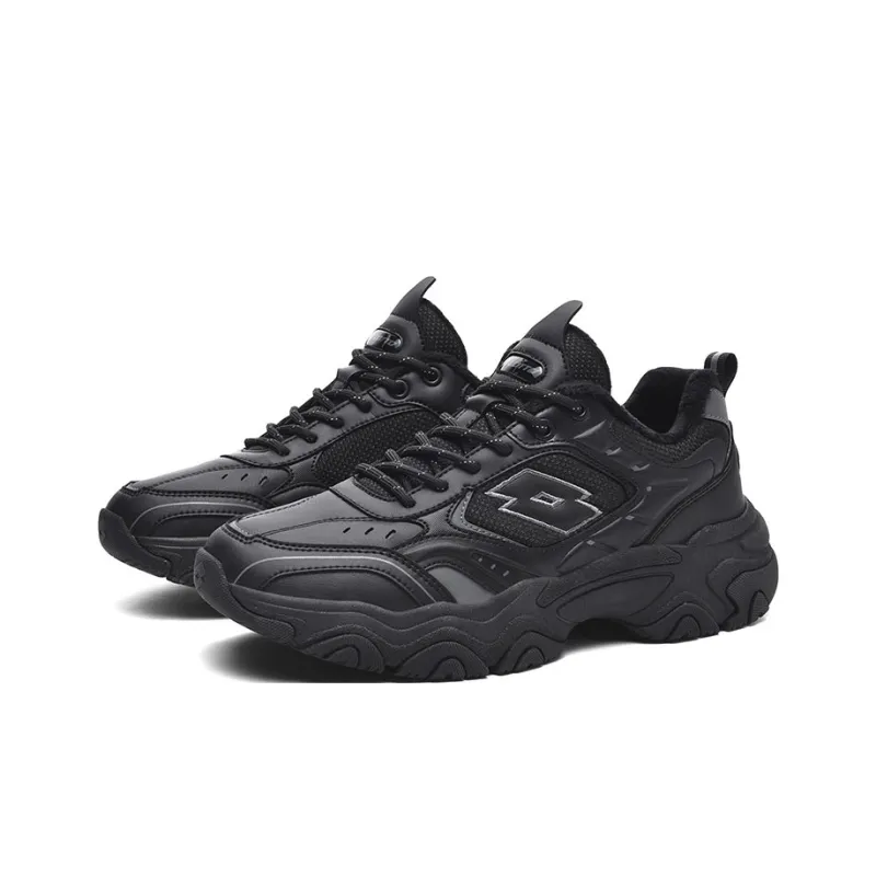 LOTTO Anti-Slip And Wear-Resistant Warm Low-Top Chunky Sneakers Men's-1