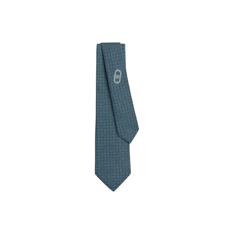 HERMES Silk Ties Men's Multicolor-0