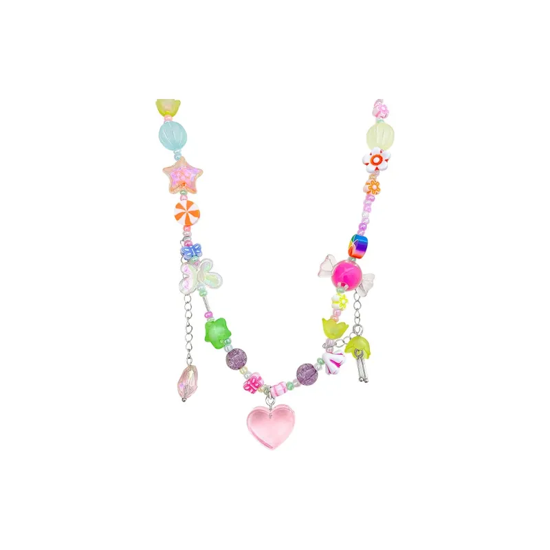 QIANFANGDAHUANGYE Alloy/Resin Necklaces Women's-0