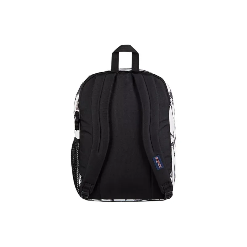 JanSport Recycled Polyester Backpack Large Size Unisex Network Silver White-5