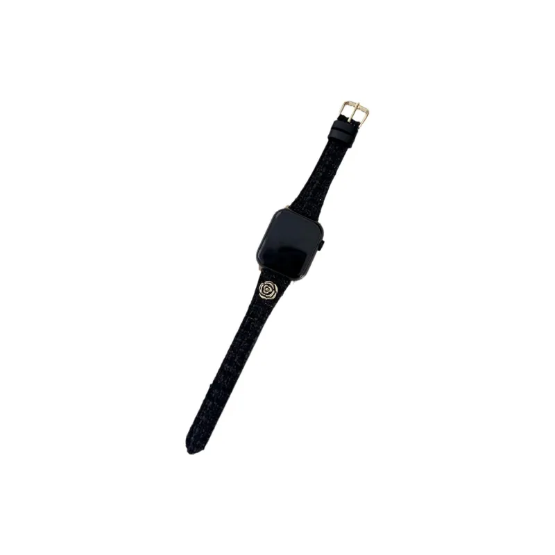 MSSM Watch Band Apple Compatibility Woolen Material-3