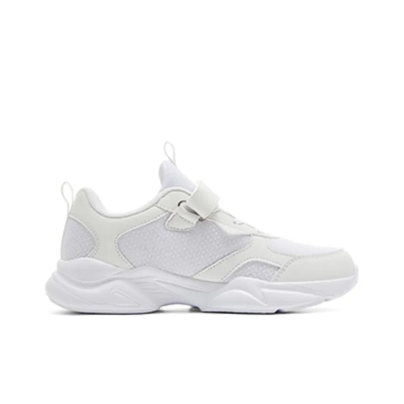 PEAK Anti Slip Wear Resistant Low Top Kids Lifestyle Shoes White Teenagers-1