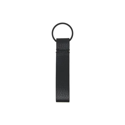 COMMON PROJECTS Grained Leather Keychains Men's Black