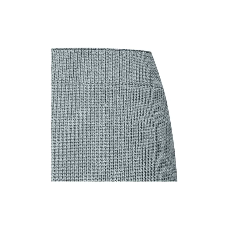 LOUIS VUITTON Ribbed Knit Mini Skirt-5