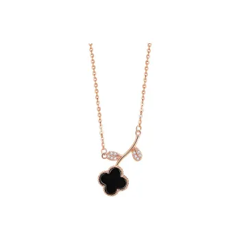 YINGNIXINDONG 925 Sterling Silver Necklaces Women's