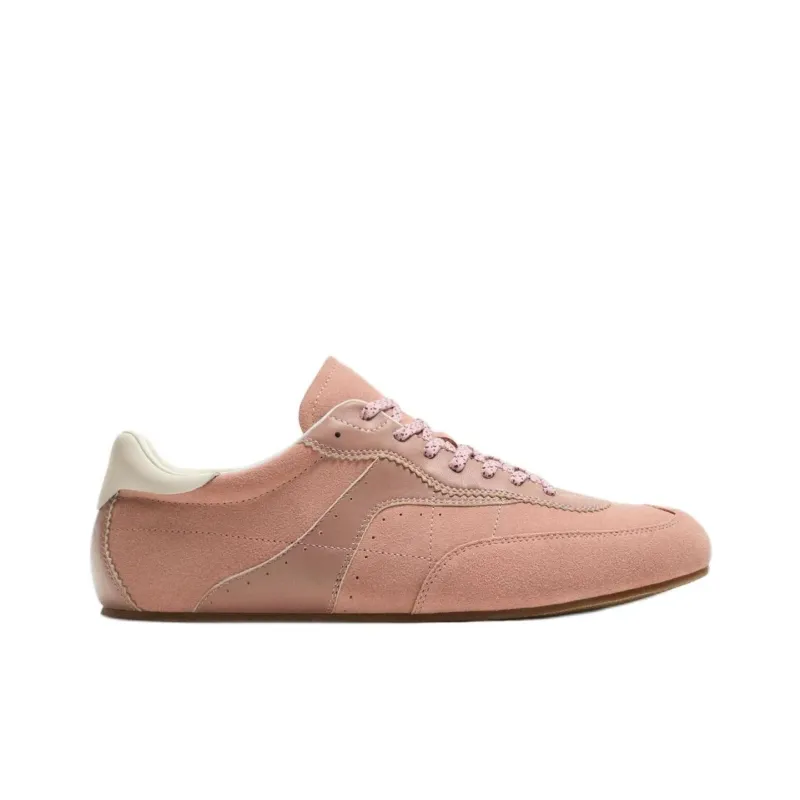 Harry Lambert x ZARA Harry Lambert Co-brand Low-Top Casual Shoes Men's Pink-1