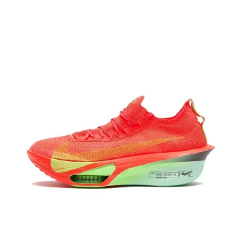 Nike Anti Slip Wear Resistant Low Top Marathon Training Long Distance Running Shoes Men's Red